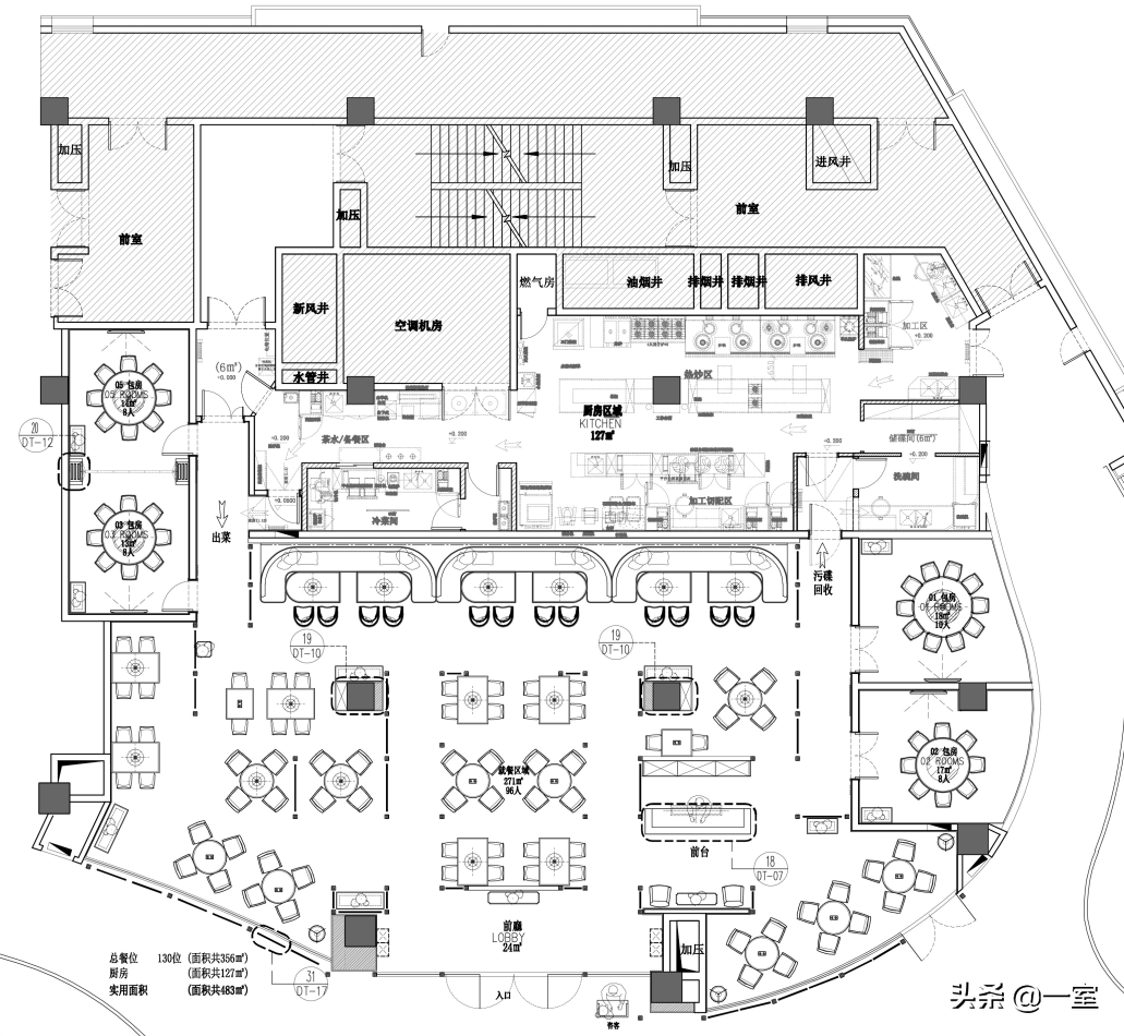 室内设计工装效果图（设计师必须掌握的工装平面方案设计）