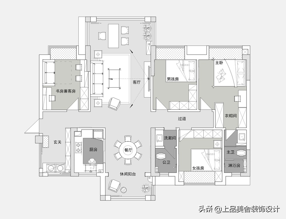 现代极简中式装修现实图片（最简单新中式家装效果图）