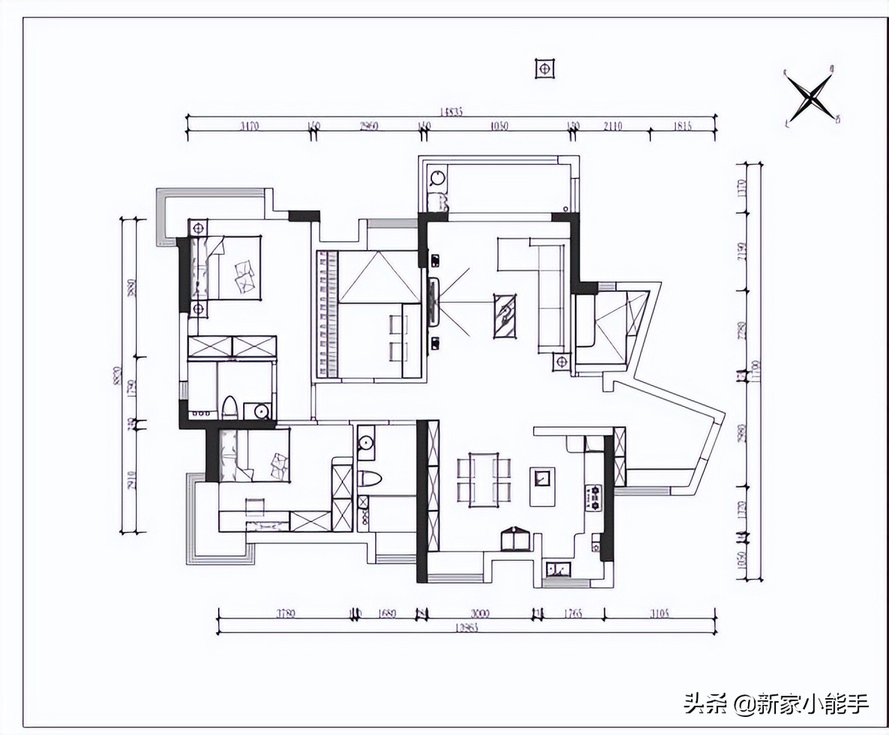 新中式进门玄关挂什么画最好（新中式进门玄关装修效果图）